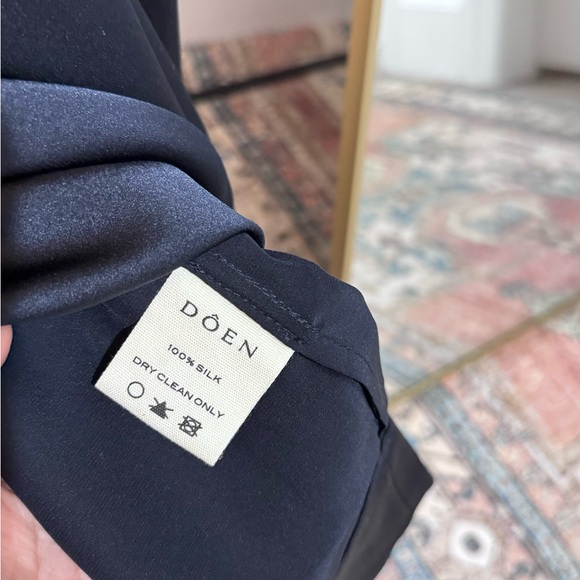 DOEN LEANNE DRESS IN NAVY, brand new, never worn, No flaws. - Picture 16 of 16